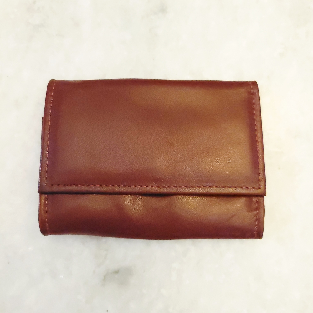 Amity Vintage Cowhide Key Case Caddie w/8 Key Rings